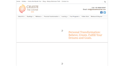 Desktop Screenshot of celestethecenter.com