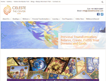 Tablet Screenshot of celestethecenter.com